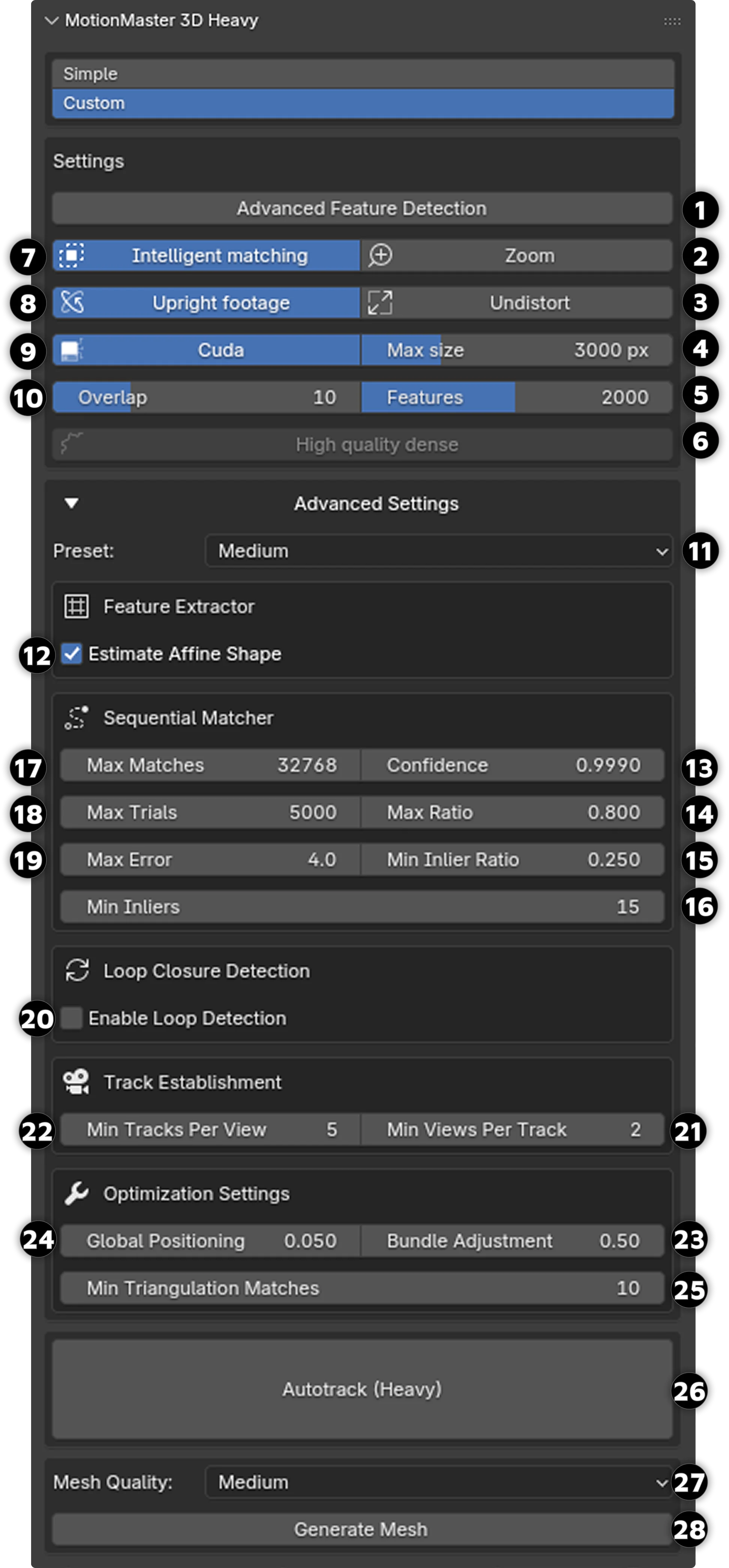 Heavy Panel - Custom mode